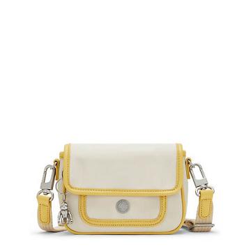 Kipling Inaki Small Crossbody Bag Handbag Geel | BE 1272MQ